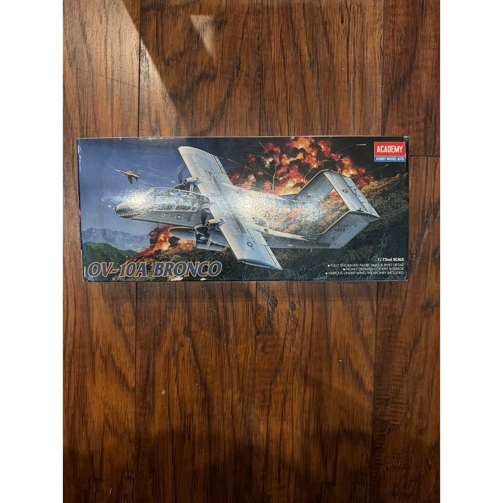 Academy OV-10A Bronco 1/72 Scale Model Kit 1665 USAF Military Aircraft
